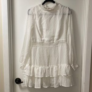 ShowPo Sz 10 White Dress